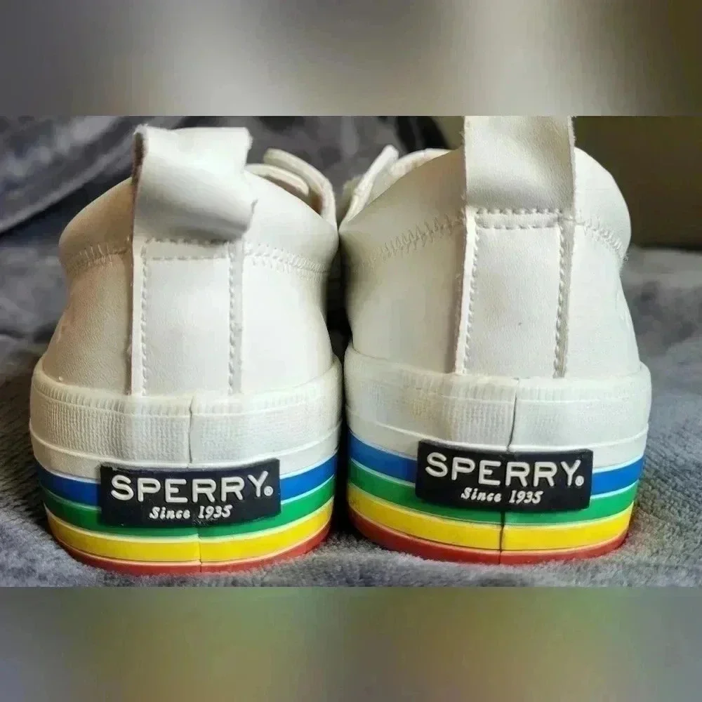 Sperry Pride Crest Vibe Platform Sneaker, size 7.5 - Picture 9 of 11